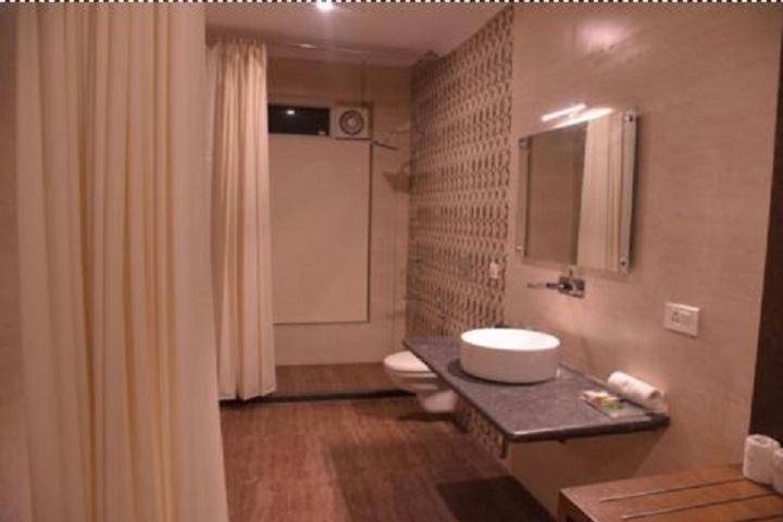 Hotel Krishna Palace Ayodhya Esterno foto